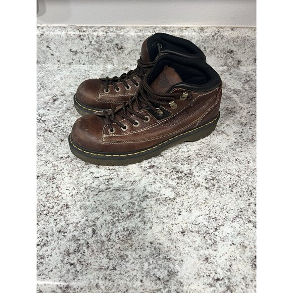 Dr. Martens Alderton Boots Mens Size 12 Brown Leather Lace Up Work Hiking Combat main image 5